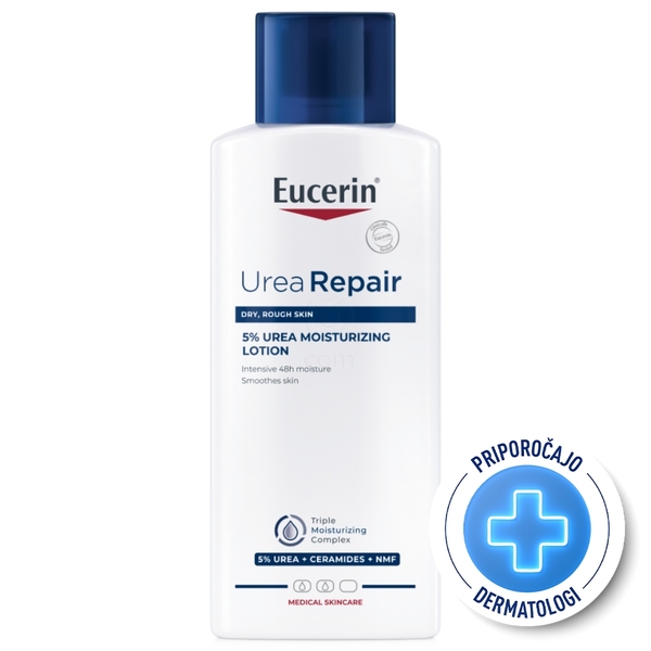 Eucerin UreaRepair plus 5%, losjon (250 ml)