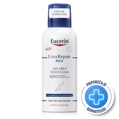 Eucerin UreaRepair Plus 10%, pena za noge (150 ml)