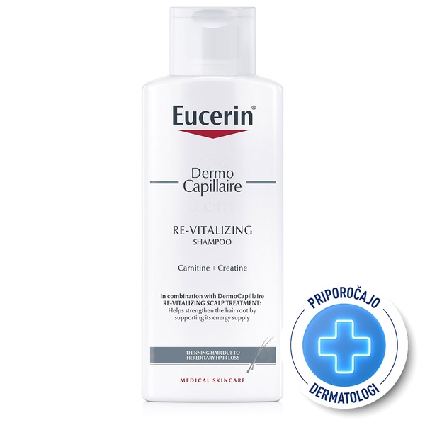 Eucerin DermoCapillaire Re-Vitalising, šampon (250 ml)