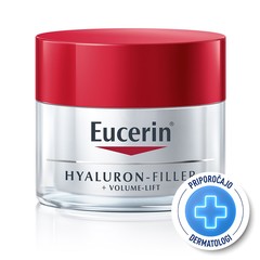 Eucerin Hyaluron Filler + Volume Lift, dnevna nega za normalno do mešano kožo - ZF15 (50 ml)
