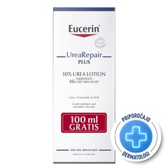Eucerin UreaRepair plus 10%, losjon za telo s pumpico (400 ml)
