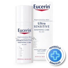 Eucerin Ultra Sensitive, krema za suho kožo (50 ml) 