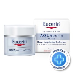 Eucerin AQUAporin, krema za normalno do mešano kožo (50 ml)