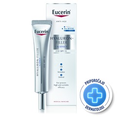 Eucerin Hyaluron-Filler, krema za nego okrog oči - ZF15 (15 ml)