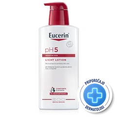 Eucerin pH5, lahek losjon (400 ml) 