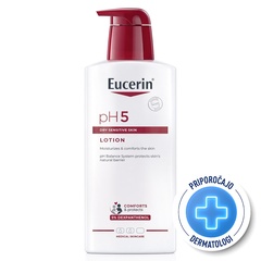 Eucerin pH5, losjon s pumpico (400 ml)