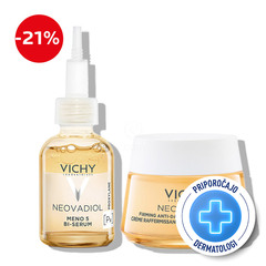 Vichy Neovadiol, protokol proti temnim madežem in čvrstosti kože v menopavzi (50 ml + 30 ml)