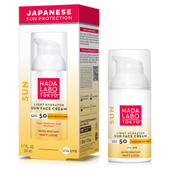 Hada Labo Tokyo, krema za zaščito pred soncem za obraz - ZF 50 (200 ml)