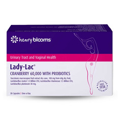 Blooms Lady-Lac izvleček ameriških brusnic, kapsule (30 kapsul)
