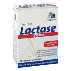 Avitale Laktaza 7000, tablete (80 tablet)