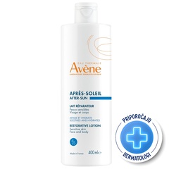  Avene Sun, obnavljajujoči kremasti losjon po sončenju (400 ml)