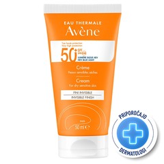 Avene Sun, krema za zelo visoko zaščito - ZF50+ (50 ml)
