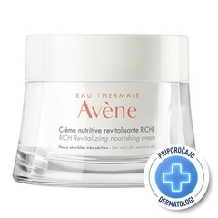  Avene, bogata hranilna revitalizacijska krema za občutljivo in zelo suho kožo (50 ml) 