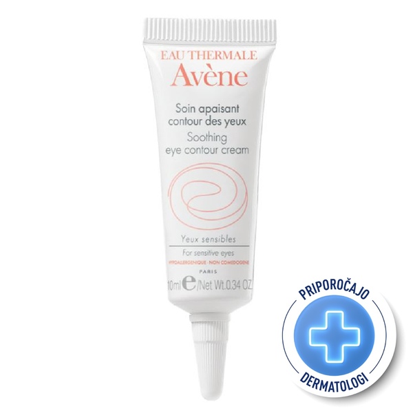 Avene pomirjevalna krema za okoli oči (10 ml)