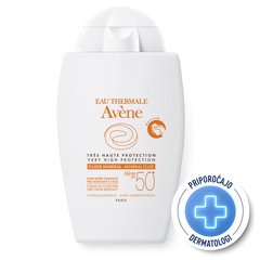 Avene Sun, mineralni fluid - ZF 50+ (40 ml) 