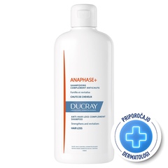 Ducray Anaphase +, poživaljajoč kremni šampon (400 ml)
