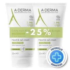 A-Derma, krema za roke - paket (2 x 50 ml)