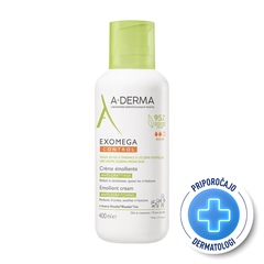 A-Derma Exomega Control, emolientna krema (400 ml)