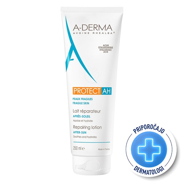 A-Derma Protect AH, obnavljajoči losjon za po sončenju (250 ml) 