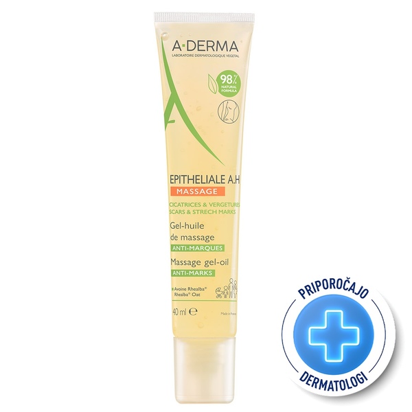 A-Derma Epitheliale A.H. Duo, masažni oljni gel (40 ml)