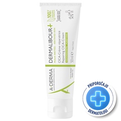 A-Derma Dermalibour+, obnavljajoča CICA-krema (50 ml)