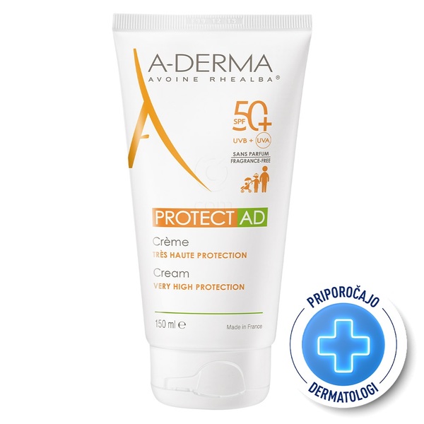 A-Derma Protect AD, krema za atopično kožo ZF50+ (150 ml)