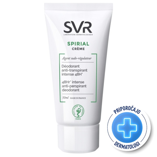 SVR Spirial, krema za regulacijo potenja (50 ml) 