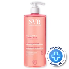 SVR Topialyse, gel za umivanje suhe in občutljive kože (1000 ml)
