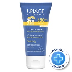 Uriage 1er Bébé, prva mineralna krema - ZF 50+ (50 ml)