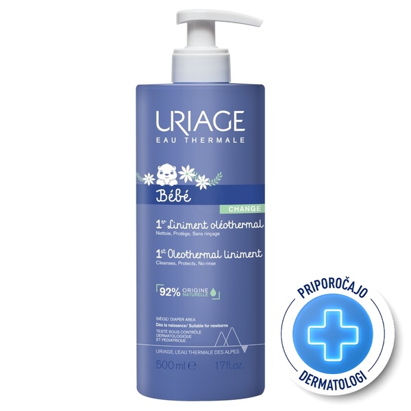 Uriage 1er Liniment Bébé, liniment za čiščenje (400 ml)