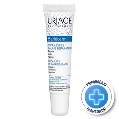 Uriage Bariederm Cica, balzam za ustnice (15 ml) 