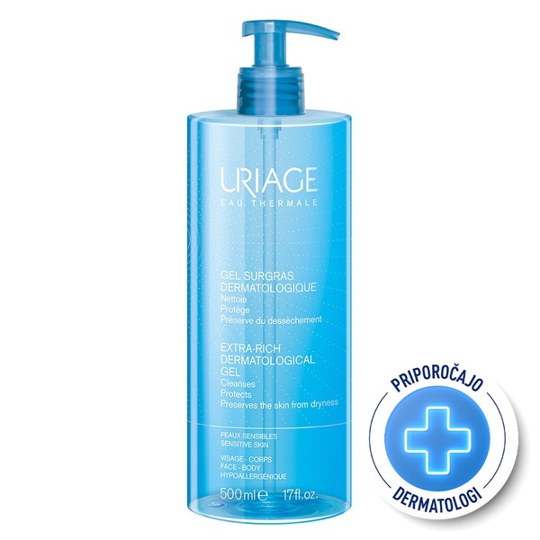 Uriage dermatološki gel za umivanje (500 ml)