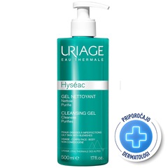 Uriage Hyseac, dermatološki gel za umivanje (500 ml) 