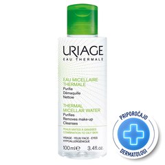 Uriage, micelarna voda za čiščenje obraza za mešano do mastno kožo (100 ml)