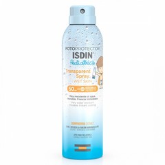  ISDIN Sun Fotoprotector Pediatrics, prozoren sprej za telo Wet Skin - ZF 50 (250 ml) 
