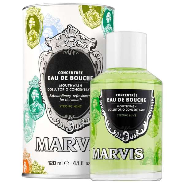 Marvis Strong Mint, vodica za usta (120 ml)