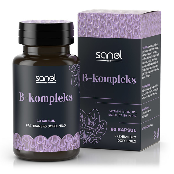 Sanol LAB B-kompleks, kapsule (60 kapsul)