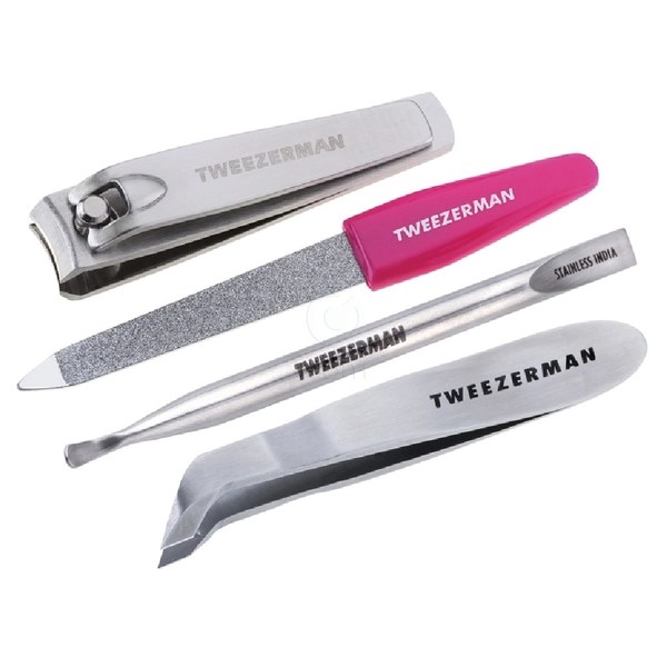  Tweezerman Mini Nail Rescue Kit, mini set za nohte in obnohtno kožico (1 set) 