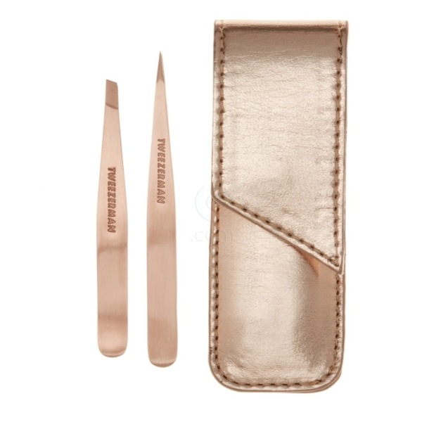 Tweezerman Rose Gold Petite Tweeze Set, set mini pincet (1 set)