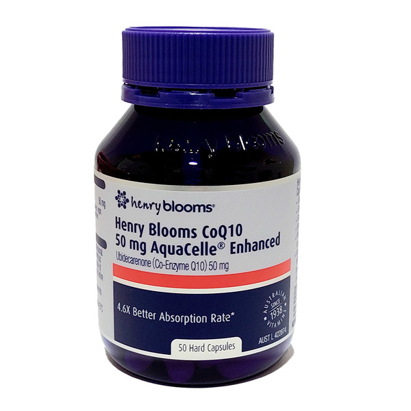 Blooms CoQ10 Aquacelle, kapsule (50 kapsul)