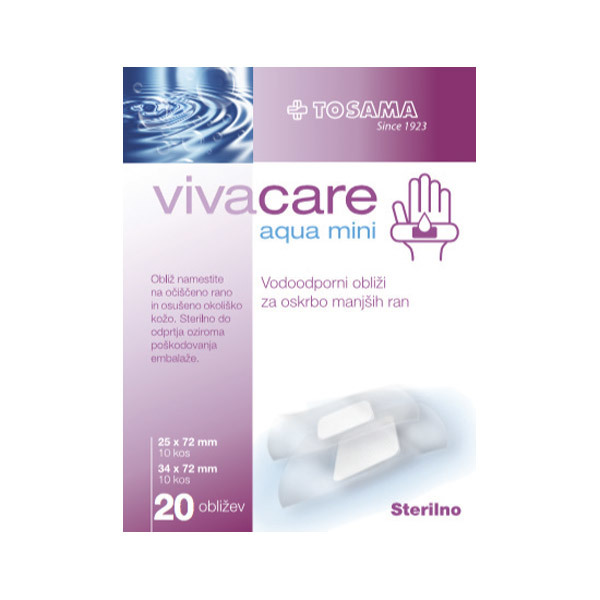 Vivacare Aqua mini, 20 vodoodpornih obližev