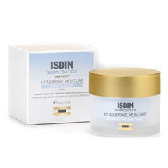 ISDIN Isdinceutics Prevent Hyaluronic Moisture Sensitive skin, hialuronska vlažilna krema za normalno do suho kožo (50 ml)