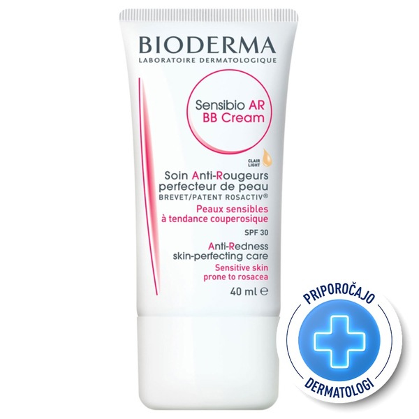 Bioderma Sensibio AR BB, krema proti rdečici (40 ml) 