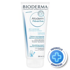 Bioderma Atoderm Préventive, hranljiva krema - 200 ml 