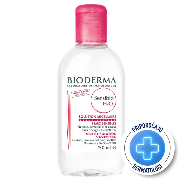 Bioderma Sensibio H2O, micelarni losjon za čiščenje - 250 ml 