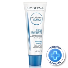 Bioderma Atoderm Nutritive, visoko hranljiva krema za obraz (40 ml)