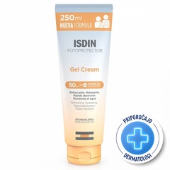 ISDIN Sun Fotoprotector, gel krema za telo - ZF50 (250 ml)