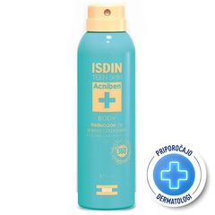 ISDIN Acniben + Body Blemishes Reduction, sprej za telo za nego nepravilnosti (150 ml)