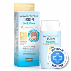 ISDIN Sun Fotoprotector Pediatrics, Fusion Water krema za obraz - ZF50 (50 ml) 