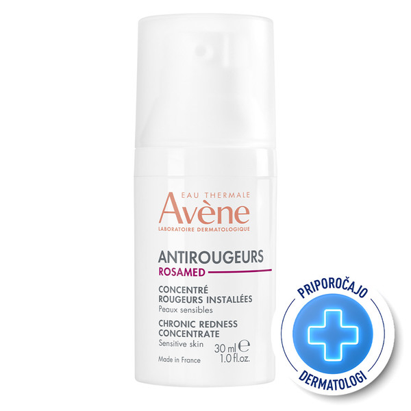 Avene Antirougeurs Rosamed, koncentrat za nego kronične rdečice (30 ml)